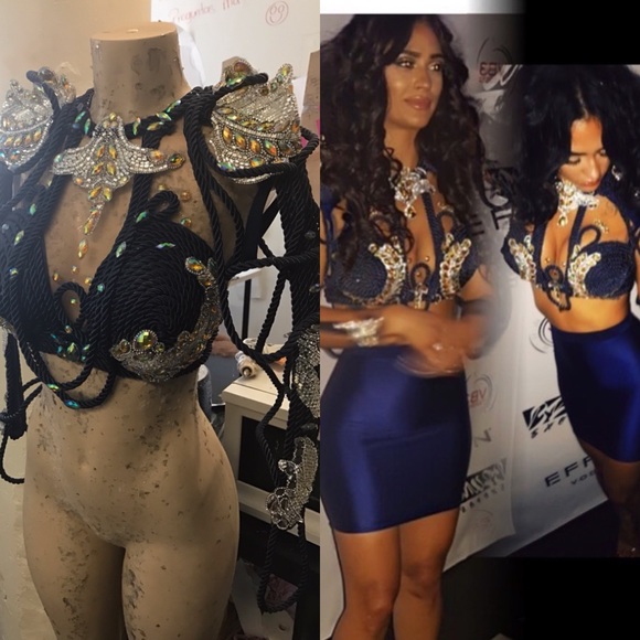 Other - Designer wear hand made outfit 36C bra size